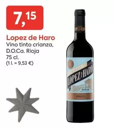 lopez de haro - Vino Tinto Crianza, D.o.ca. Rioja