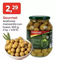 Gourmet - Aceitunas Manzanilla Con Hueso