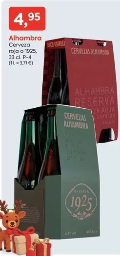 Alhambra - Cerveza Roja O 1925