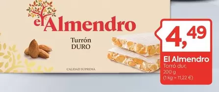 El Almendro - Torró O Dur