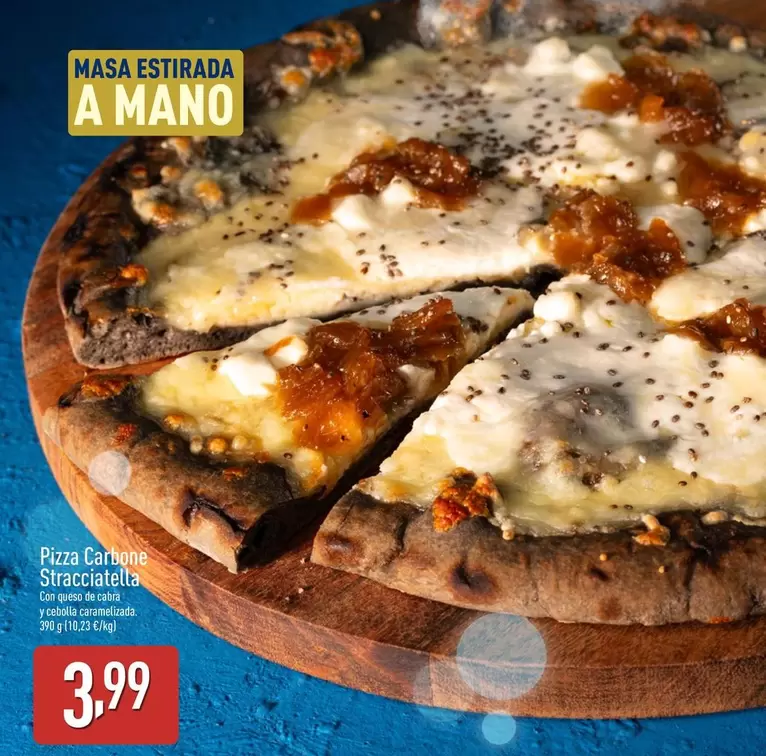 Special - Pizza Carbone Stracciatella