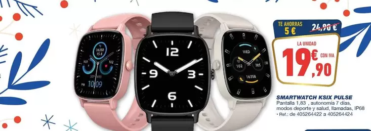 Ksix - Smartwatch Pulse