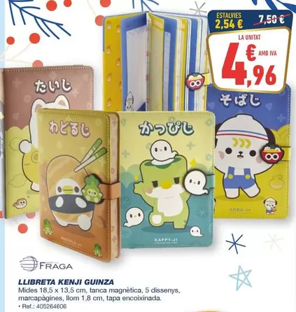 Llibreta Kenji Guinza