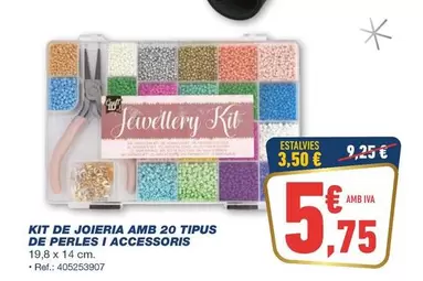Kit De Joieria Amb 20 Tipus De Perles / Accessoris