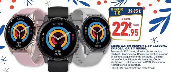 Denver - Smartwatch1.44"