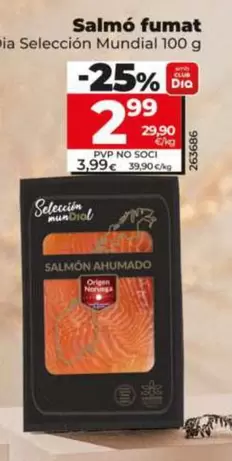 Dia Seleccion Mundial - Salmón Ahumado