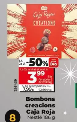 Nestlé - Bombones Creaciones Caja Roja