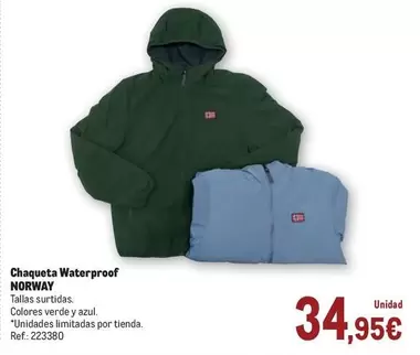 Chaqueta Waterproof