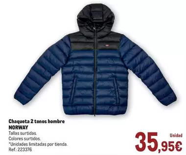 Chaqueta 2 Tonos Hombre