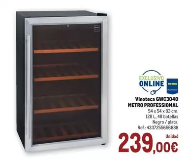 Metro Professional - Vinoteca GWC3040