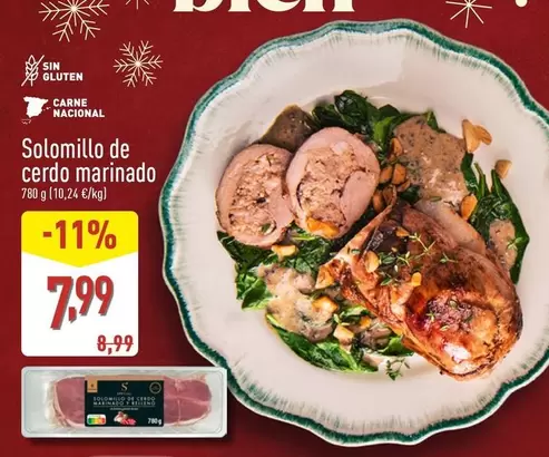 Solomillo De Cerdo Marinado