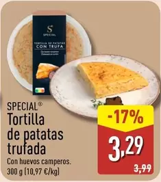 Special - Tortilla De Patatas Trufada