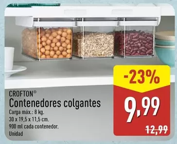 Crofton - Contenedores Colgantes