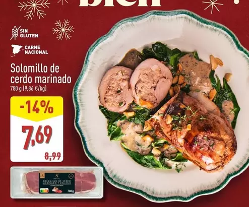 Solomillo De Cerdo Marinado