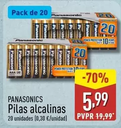 Panasonic - Pilas Alcalinas