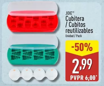 Joie - Cubitera/Cubitos Reutilizables