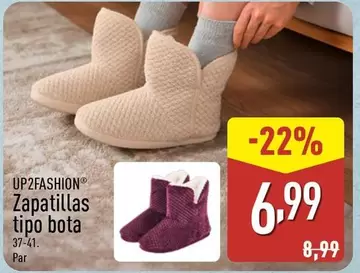 Up2fashion - Zapatillas Tipo Bota