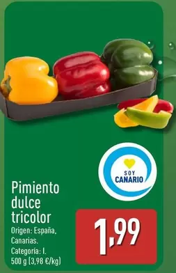 Pimiento Dulce Tricolor