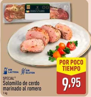 Special - Solomillo De Cerdo Marinado Al Romero