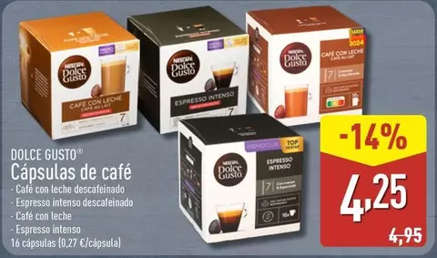 Dolce Gusto - Cápsulas De Café