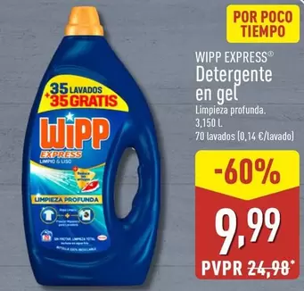 WiPP Express - Detergente En Gel