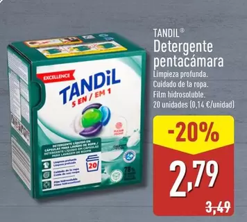 Tandil - Detergente Pentacamara