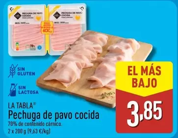 La Tabla - Pechuga De Pavo Cocida