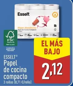 Esselt - Papel De Cocina Compacto