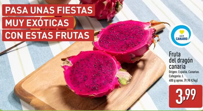 Fruta Del Dragón Canaria