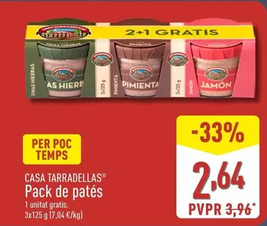 Casa Tarradellas - Pack De Patés