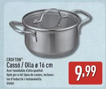 Crofton - Casso / Olla Ø 16 Cm