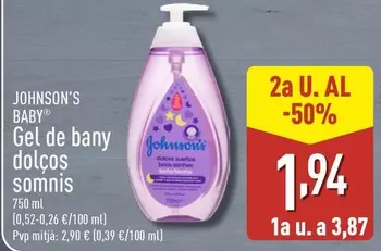 Johnson's Baby - Gel De Bany Dolços Somnis