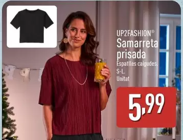 Up2fashion - Samarreta Prisada