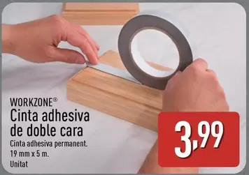 Workzone - Cinta Adhesiva De Doble Cara