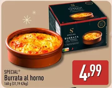 Special - Burrata Al Horno