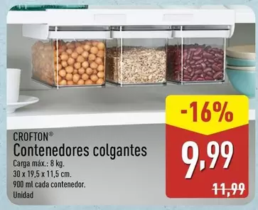 Crofton - Contenedores Colgantes