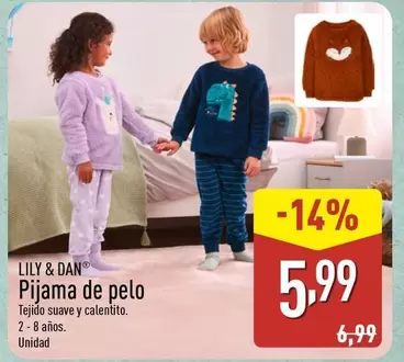 Lily & Dan - Pijama De Pelo