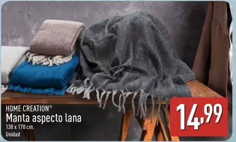 Home Creation - Manta Aspecto Lana