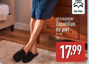 Up2fashion - Zapatillas De Piel