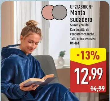 Up2fashion - Manta Sudadera