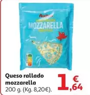 Auchan - Queso Rallado Mozzarella