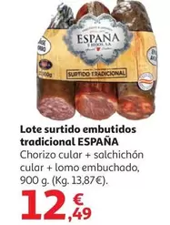 España - Lote Surtido Embutidos Tradicional