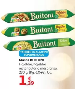 Buitoni - Masas