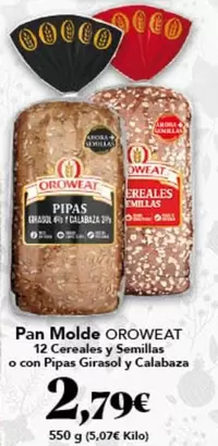 Oroweat - Pan Molde