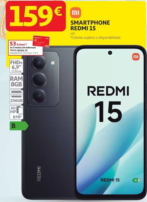 Xiaomi - Smartphone Redmi 15