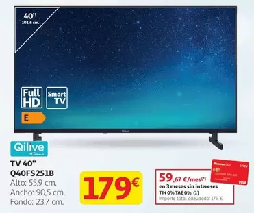 Qilive - Tv 40" Q40FS251B