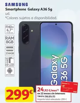 Samsung - Smartphone Galaxy A36 5g