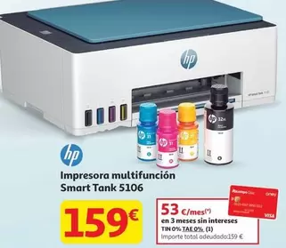 HP - Impresora multifunción smart Tank 5106