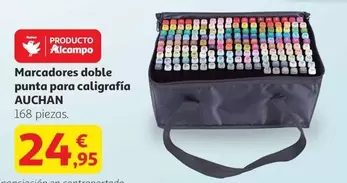 Auchan - Marcadores Doble Punta Para Caligrafía