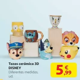 Disney - Tazas Cerámica 3d